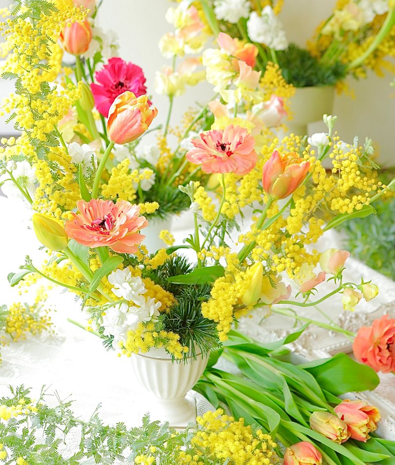 花のある潤いの暮らし パリテイストフラワー