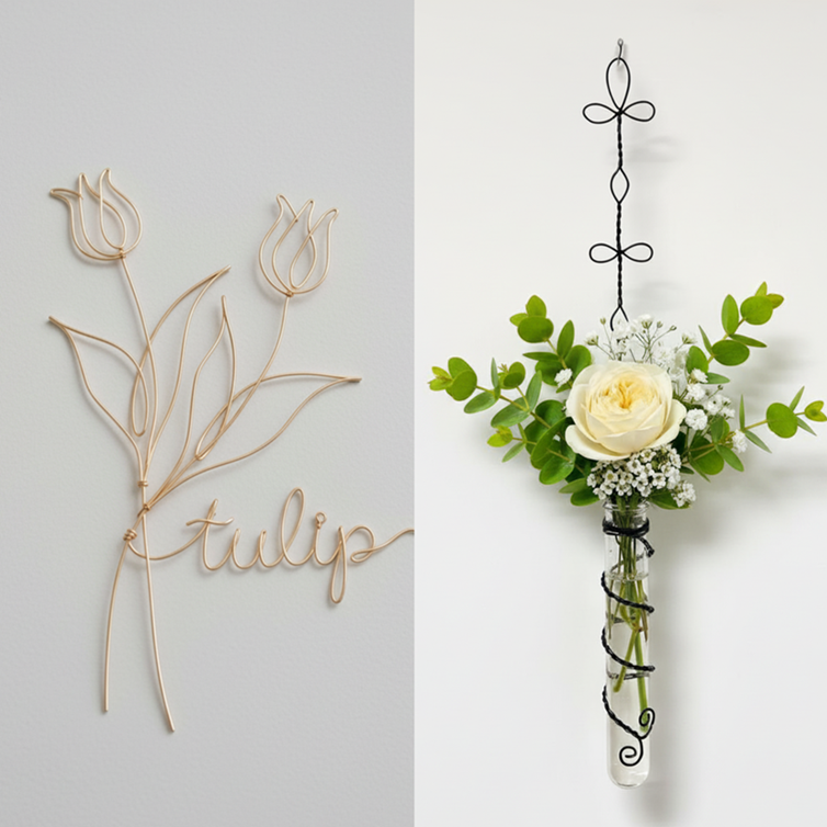 ～オシャレな雑貨や花を作ります～ ワイヤークラフト