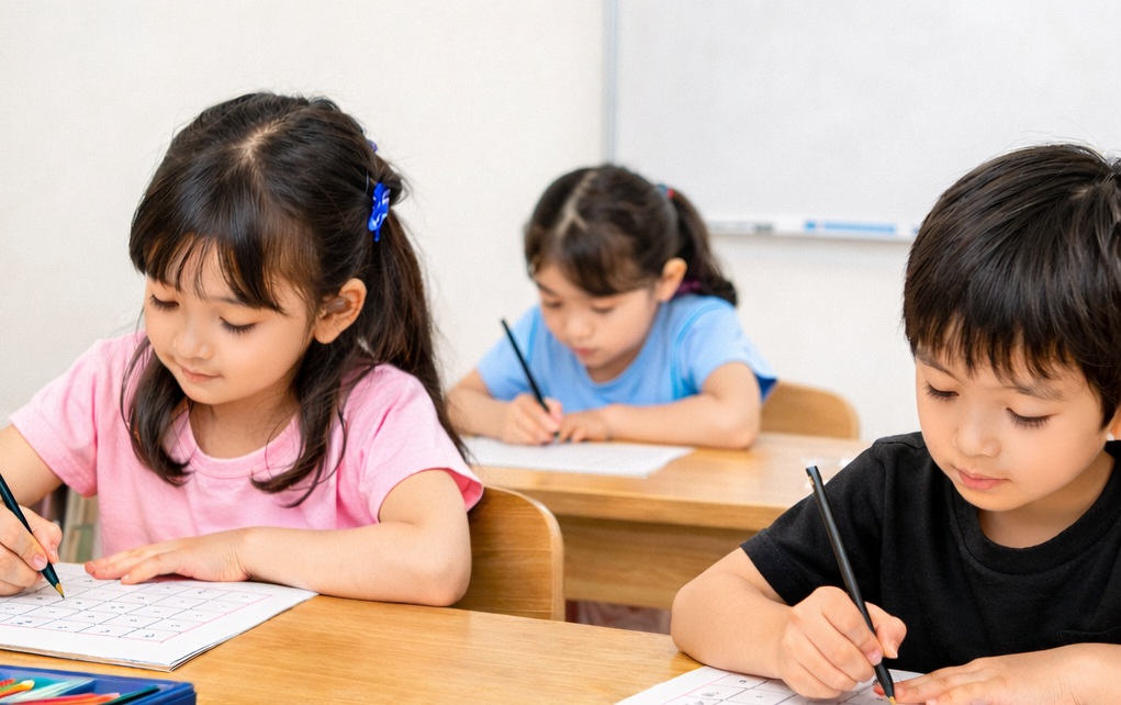 感じて学ぶ 子どもの硬筆レッスン 夏の新講座 6/2(火)新講座体験会