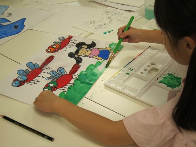 夏休み絵画教室(A) 【登録事務手数料不要1day講座7/26(日)10:30～13:00】
