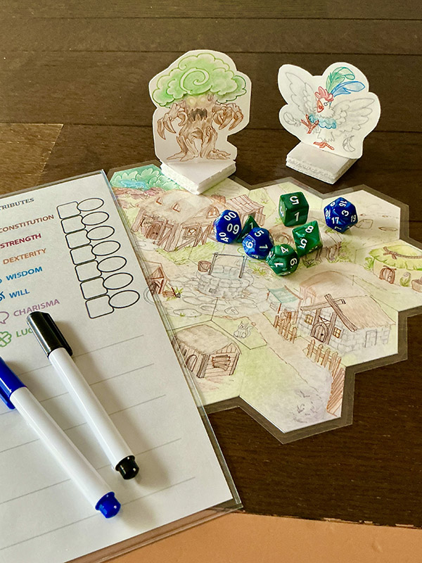 やさしいEnglish TRPGで楽しもう 夏の体験会 5/21・5/28(木)