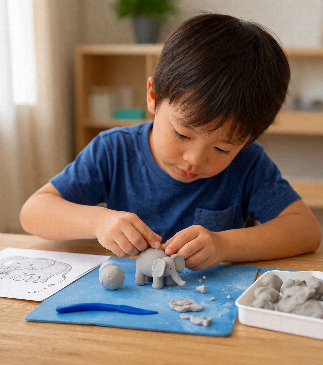 色や形で遊ぶ キッズアート ★夏の新講座 6/1(月)体験会★