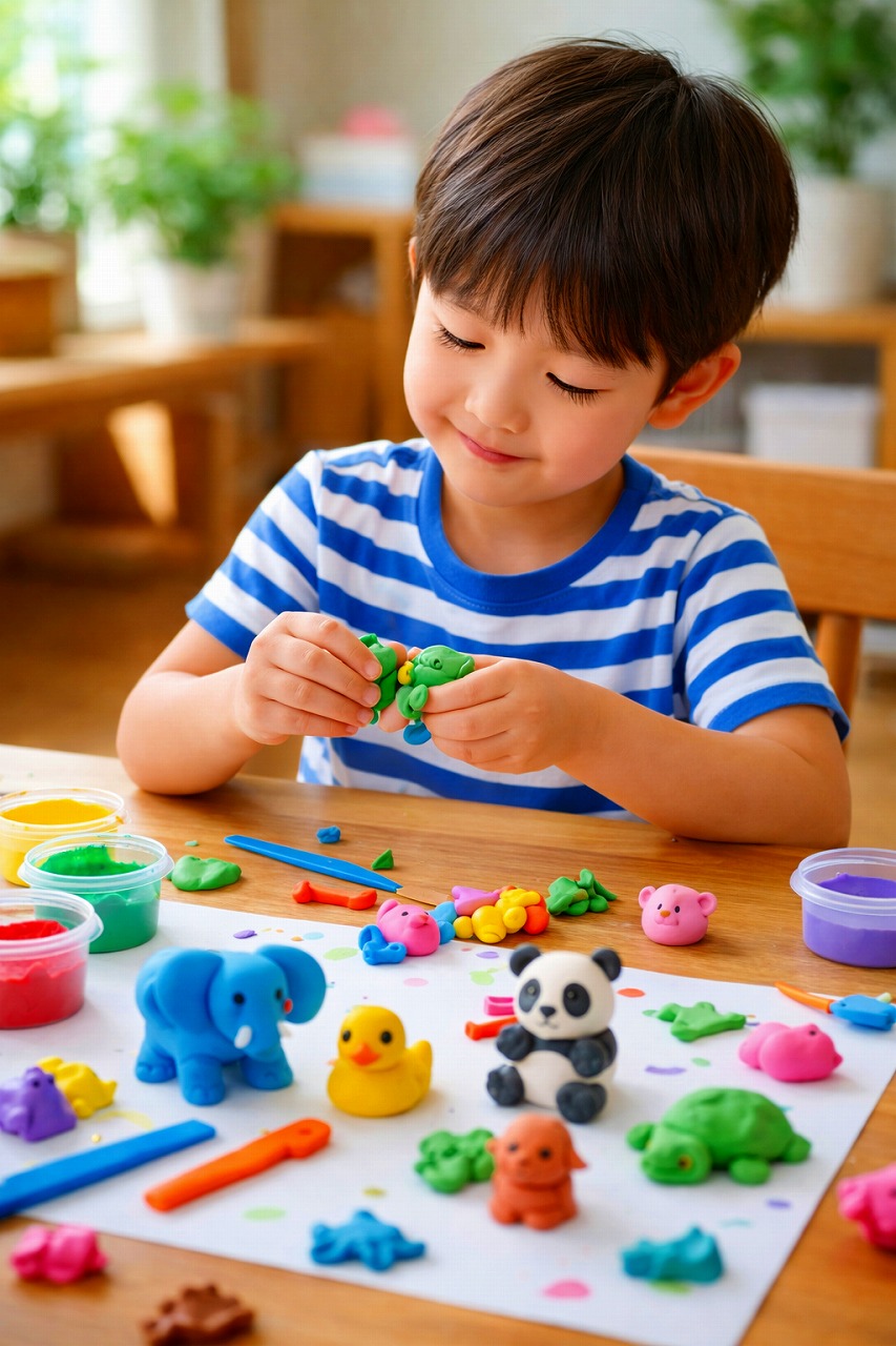 色や形で遊ぶ キッズアート ★夏の新講座 6/1(月)体験会★