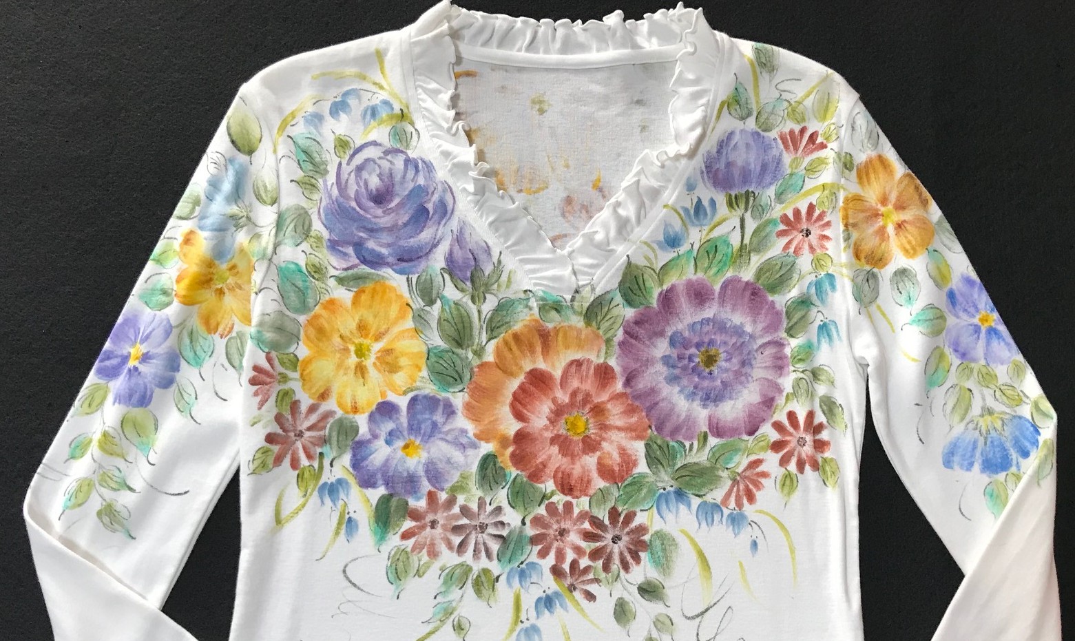 無地の洋服を華やかに ファブリックペインティング 夏の一日体験会 6/8(月)