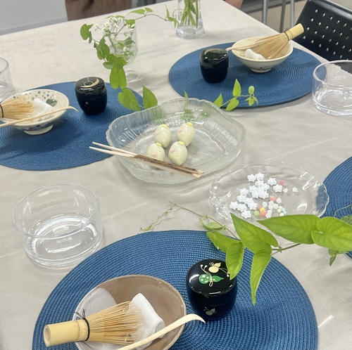 初心者の為の テーブル茶道(全6回) 夏の新講座 6/13(土)特別体験会