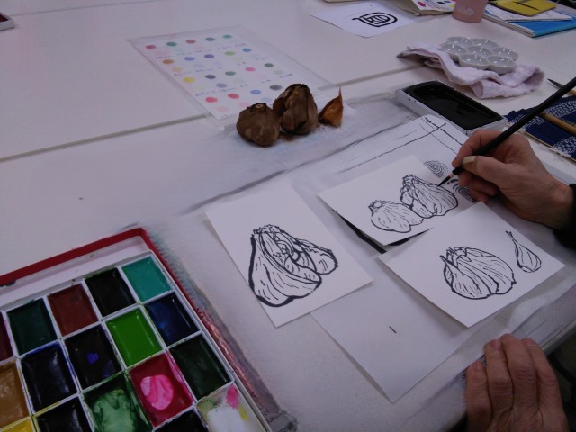 はじめての 火曜絵手紙 夏の体験会 5/19・6/16(火)