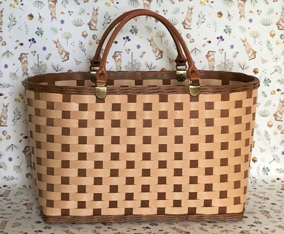 輪編み技法で仕上げる 大きなバッグ(全3回) 夏の新講座 5/24(日)スタート