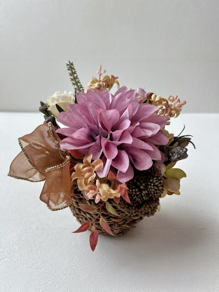 五感で心身をやさしく整える ★脳活フラワーアレンジ ■新講座体験会 4/10(金)