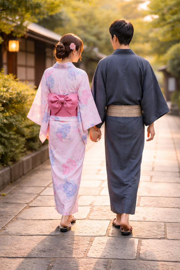 夏はゆかたでお出かけ! 楽・ゆかた着付け