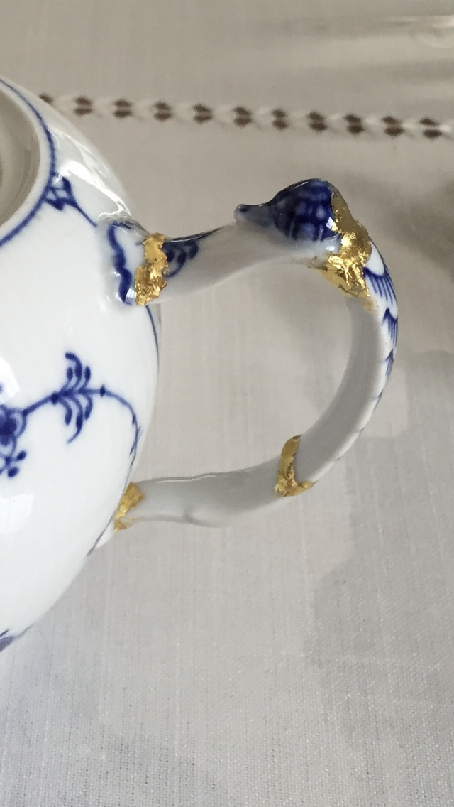 24金使用・短時間で仕上がる 現代金継ぎ(全3回) 【夏の新講座 全3回】6/13・7/11・8/8(土)