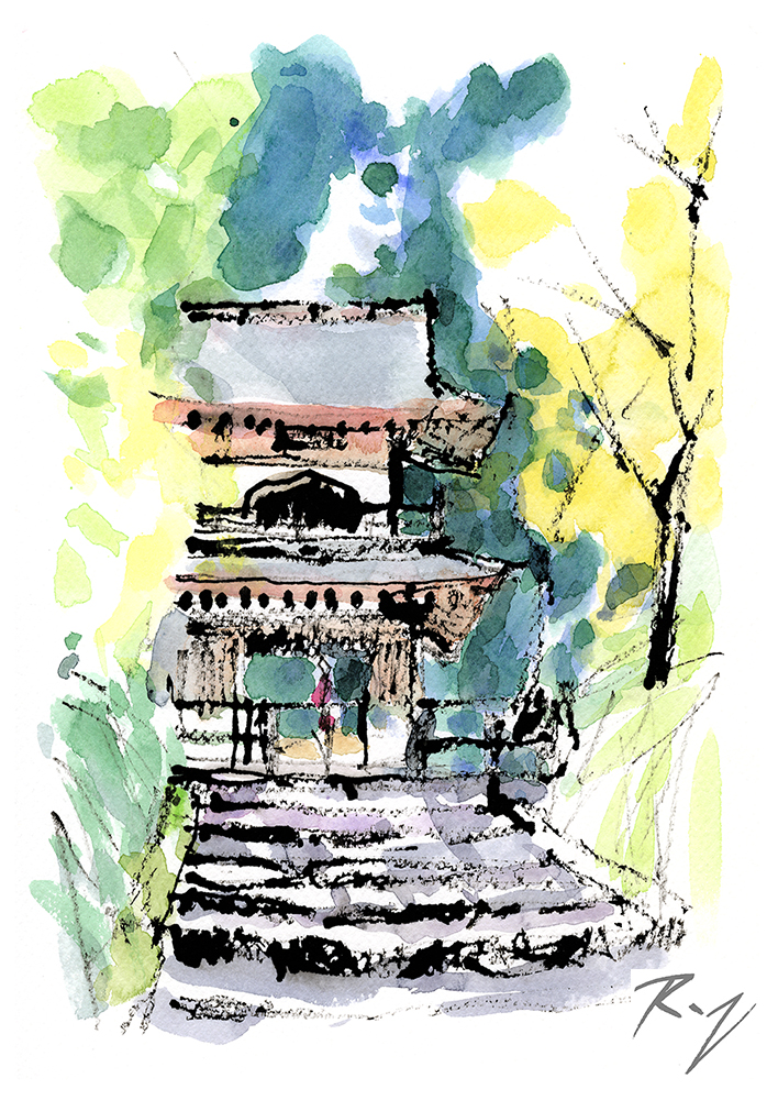 木村凛の 水彩画講座 【夏の新講座1日体験会】6/12,7/10(金)