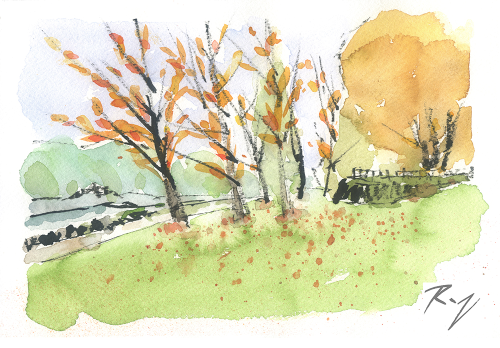 木村凛の 水彩画講座 【夏の新講座1日体験会】6/12,7/10(金)