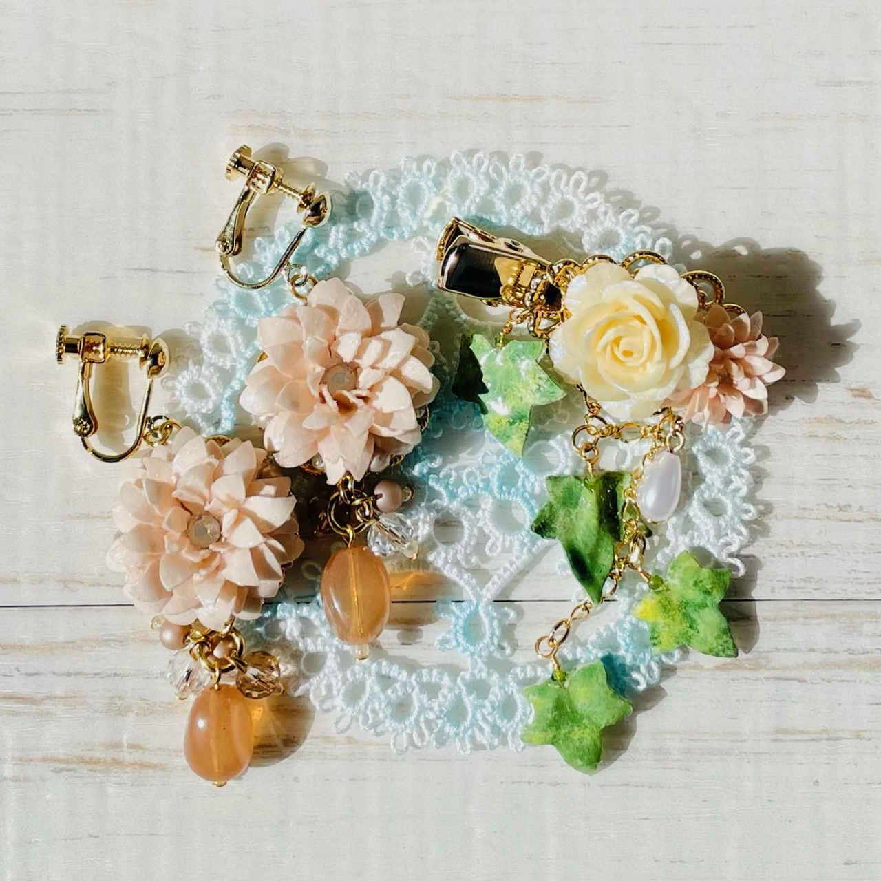紙で作るリアルなお花 フラージュ