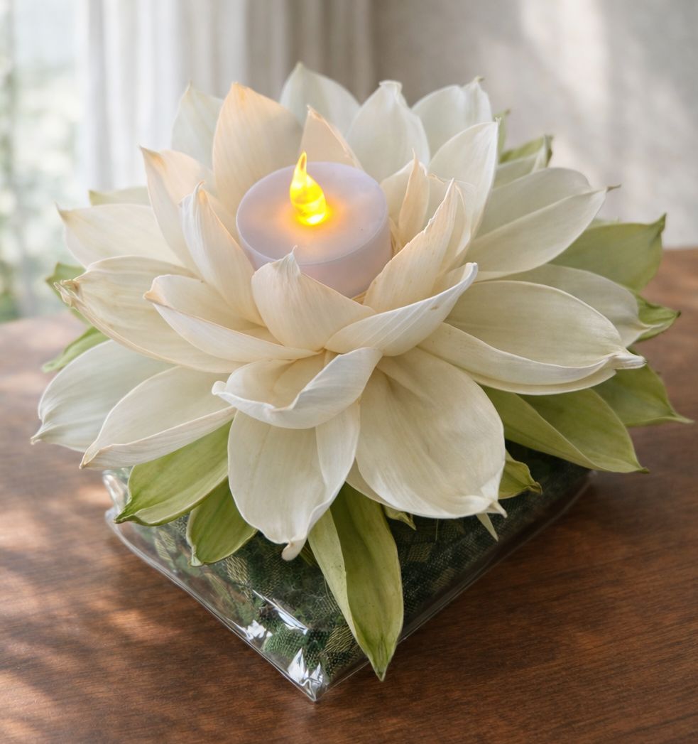 自然素材”ソラ”を使ってつくる ソラフラワーアレンジメント(全3回) 夏の新講座 6/21(日)スタート予定