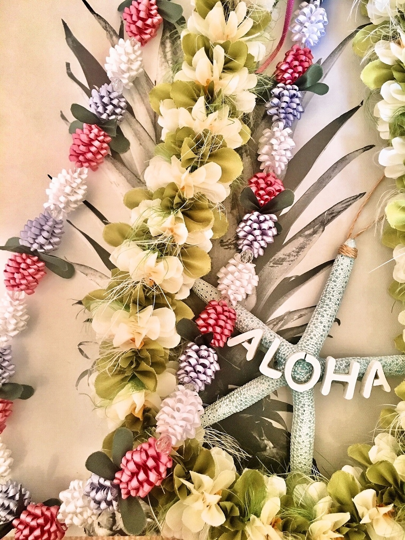 ハワイの美しいお花をリボンで ハワイアンリボンレイ 夏の新講座 6/17(水)特別体験会