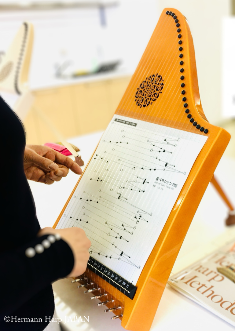楽譜がなくても大丈夫 素敵な音色ヘルマンハープ 夏の新講座 6/24・7/22(水)特別体験会