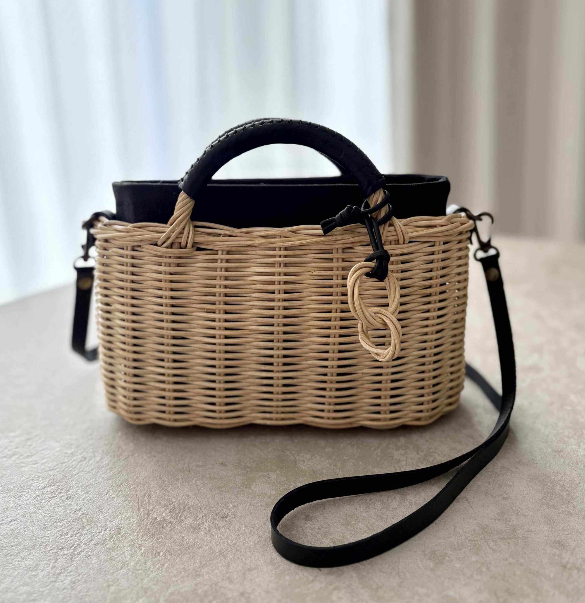 夏を編む 自分だけのかごポシェット