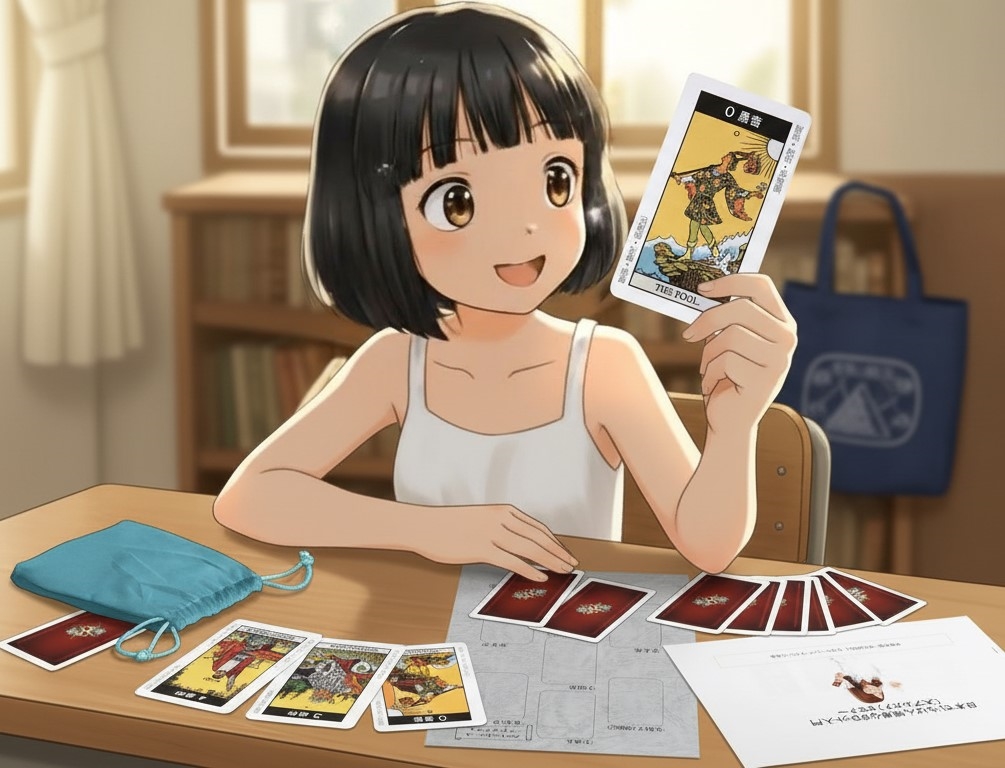 豪華教材で日本一簡単なタロット 簡単タロット講座 【夏の新講座 6/17(水) スタート】