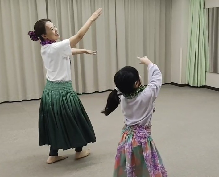 こどものフラダンス かわいいケイキフラ 夏の新講座 ◆1日体験会 6月3日(水)