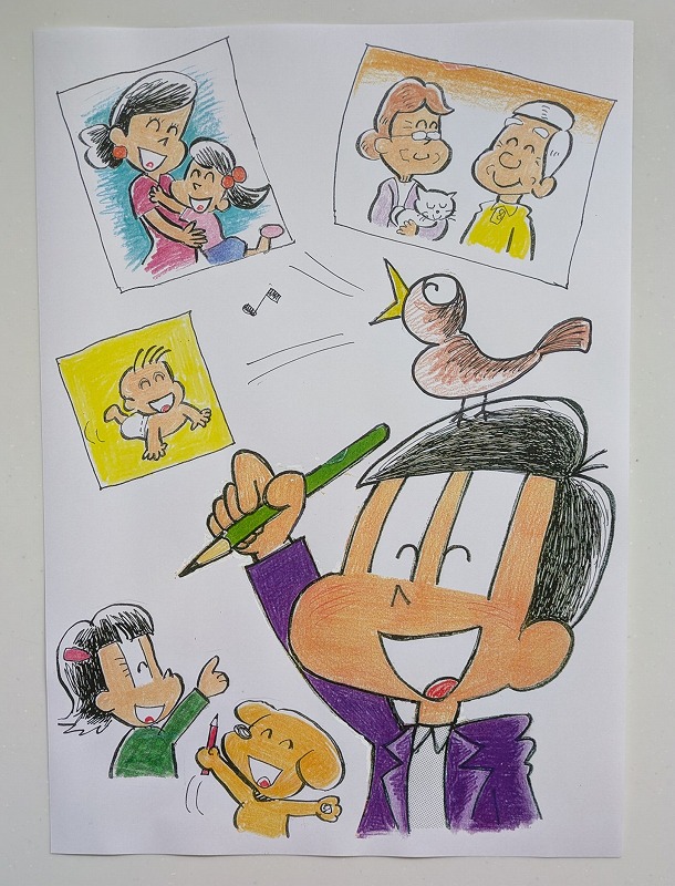 お子さまから大人まで イラスト・マンガ教室