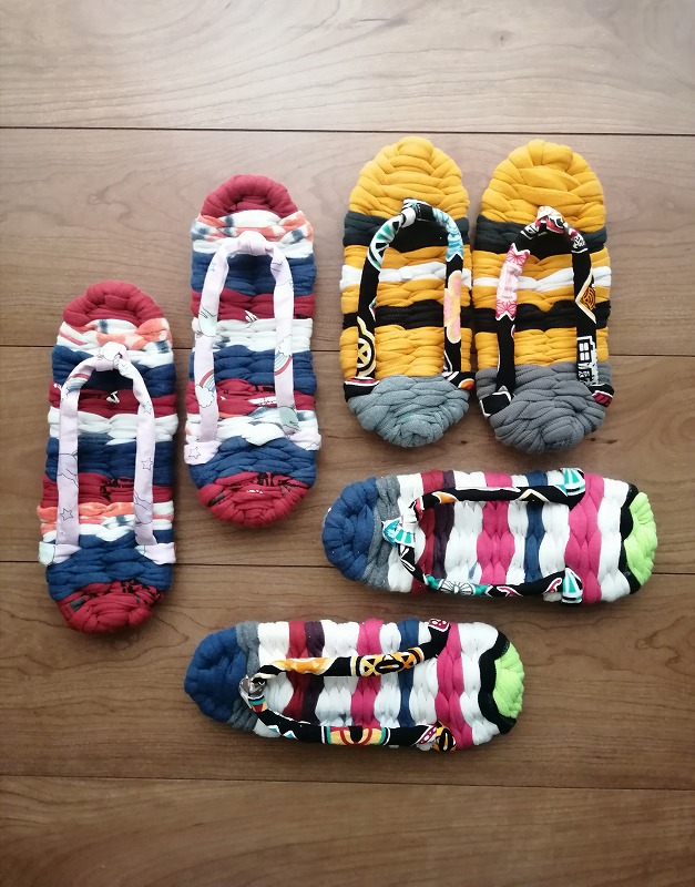 〈全3回〉着なくなったTシャツで作る 布ぞうり