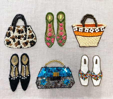 ★ビーズ刺繍とフランス刺繍 夏の新講座 5/25・6/22(月)特別体験会開催