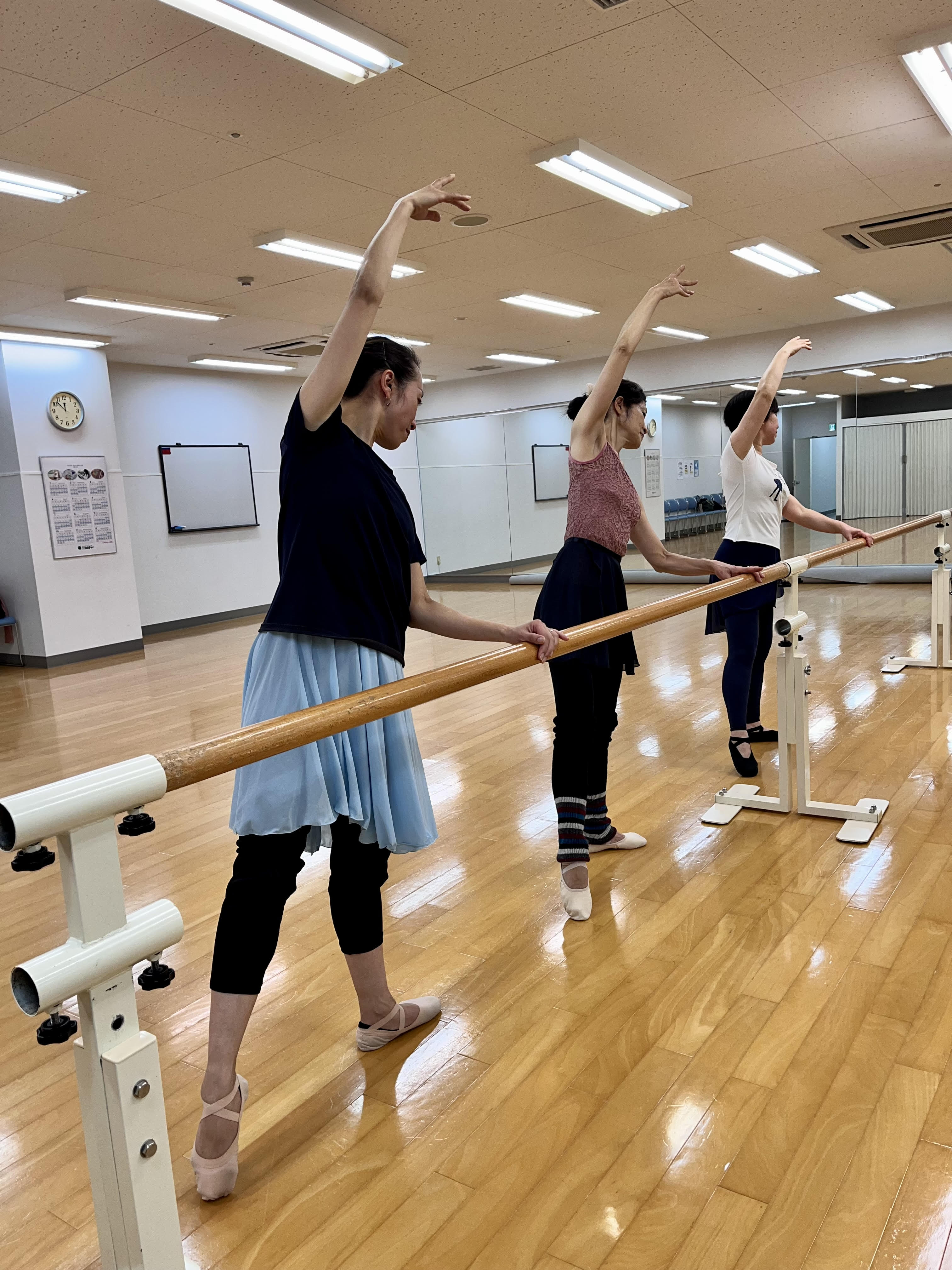 月3回の自分時間 基礎の大人バレエ