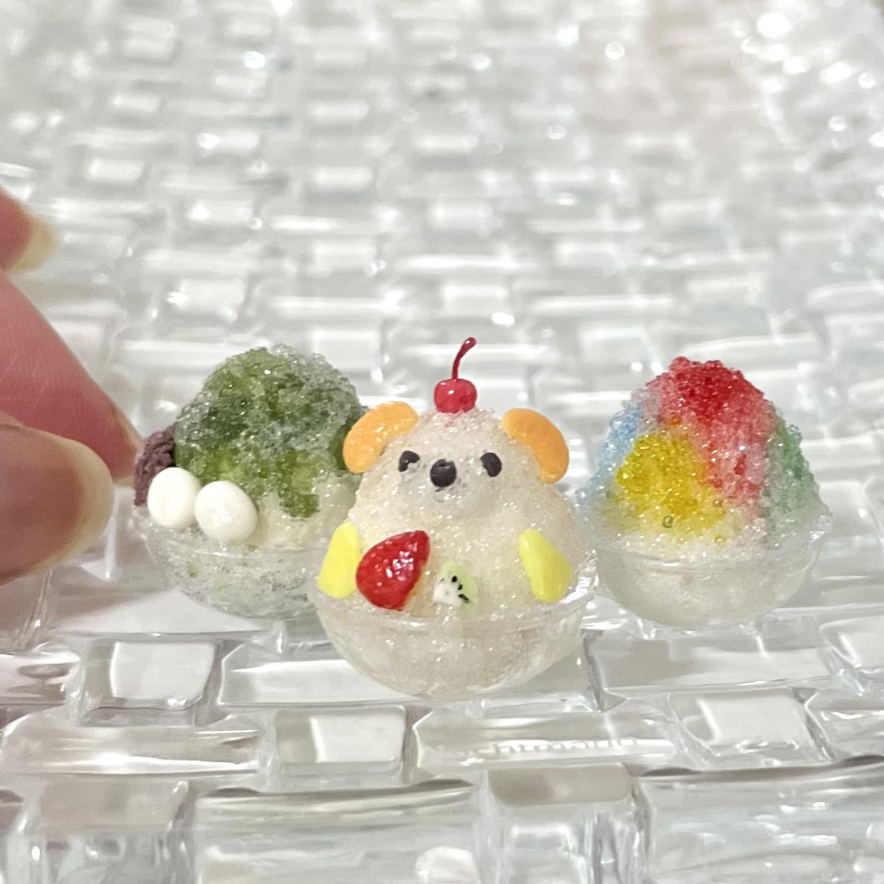 はじめてでも簡単に作れる 樹脂粘土で作るミニチュアフード