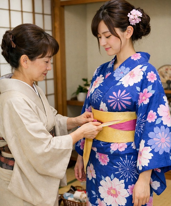 大人女子の着こなし 浴衣の着付け ～夏の1Day講座～ 6/14(日