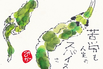 楽しい 絵手紙 ★夏の新規生募集  6/8(月)特別体験会