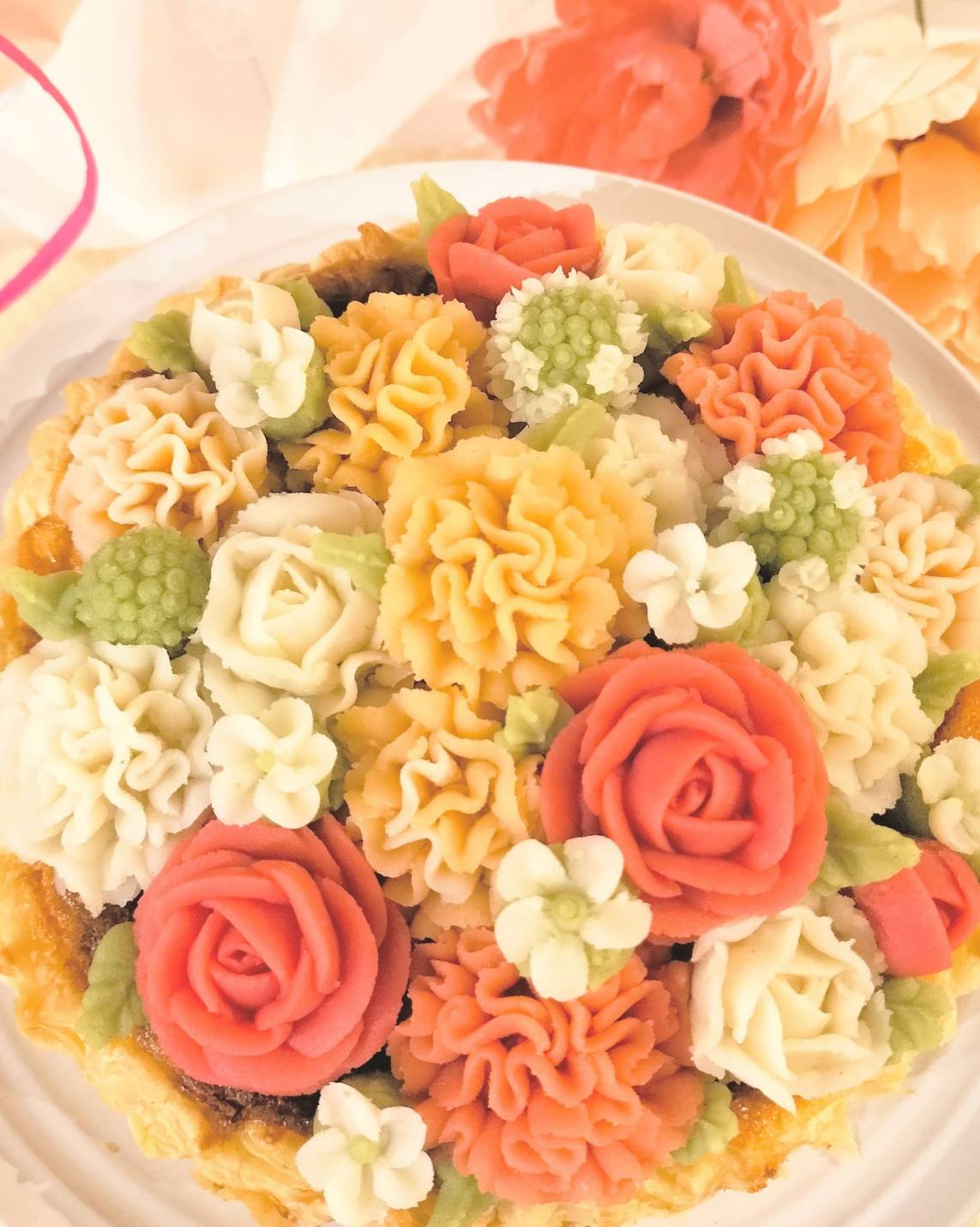 【夏の新講座】 (全3回)天然色素使用で身体に優しい 「あんこのお花®絞り教室」 6/3・7/1・8/5(水)