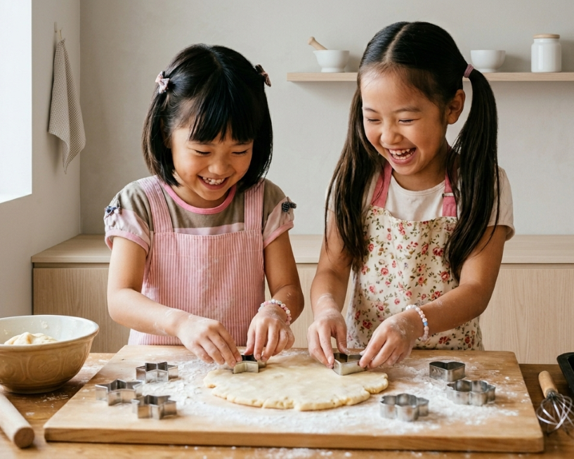 キッズクッキング※小学生～ 可愛い♡お菓子屋さん【全3回】 ★夏の新講座★5/23、6/27、7/25(土)