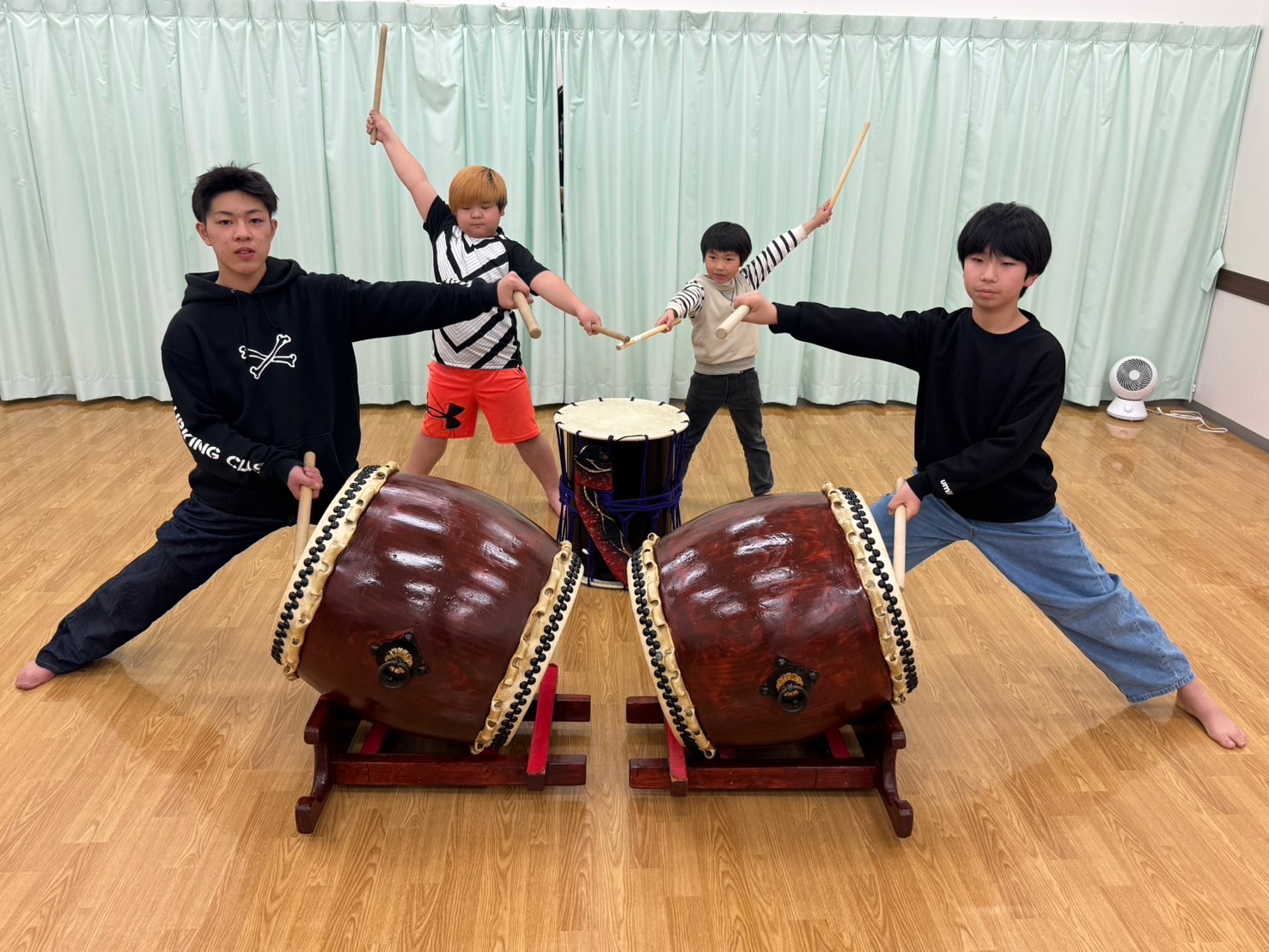 たのしい! 子ども和太鼓