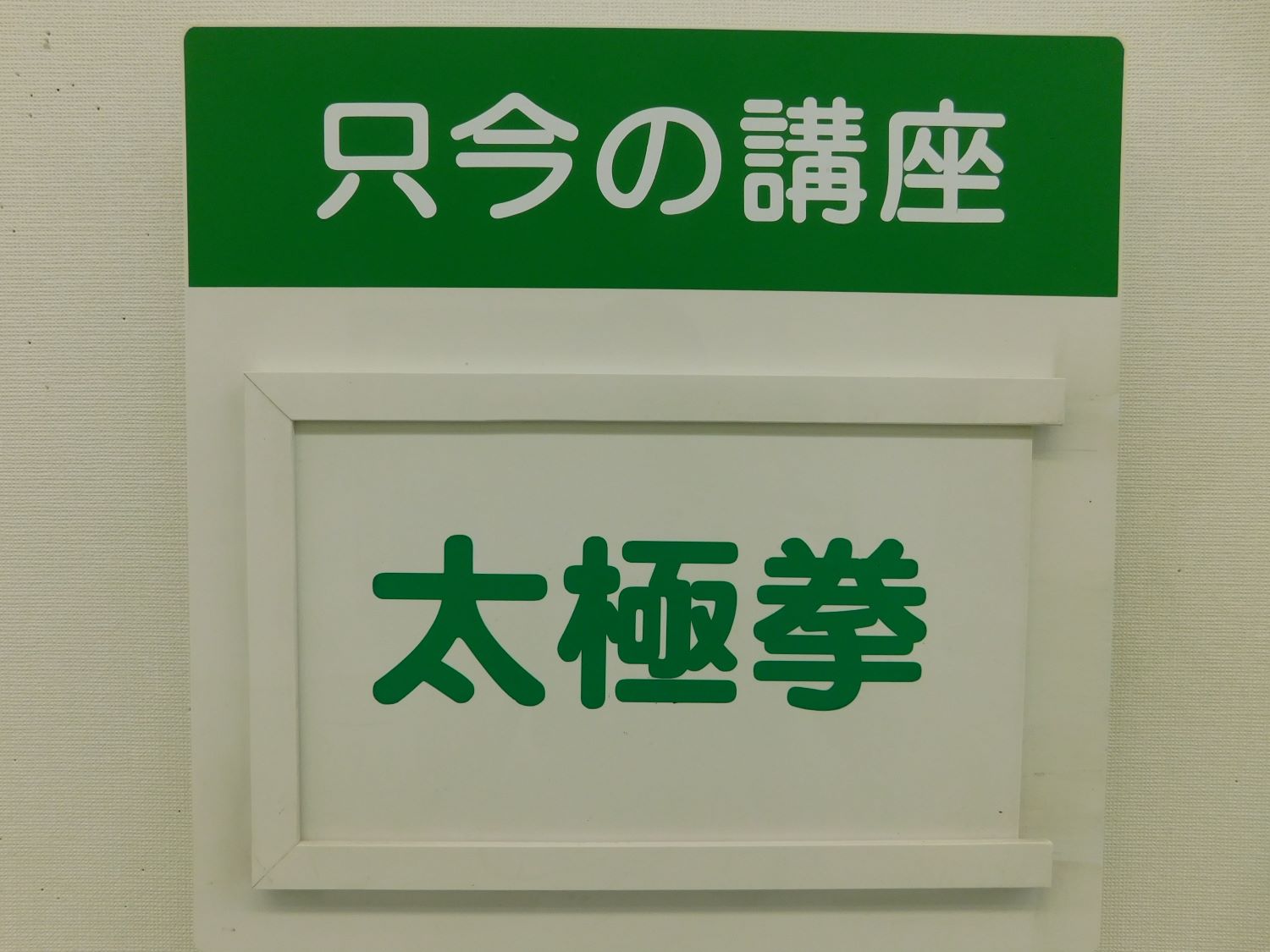 1・3 ゆったり健康太極拳