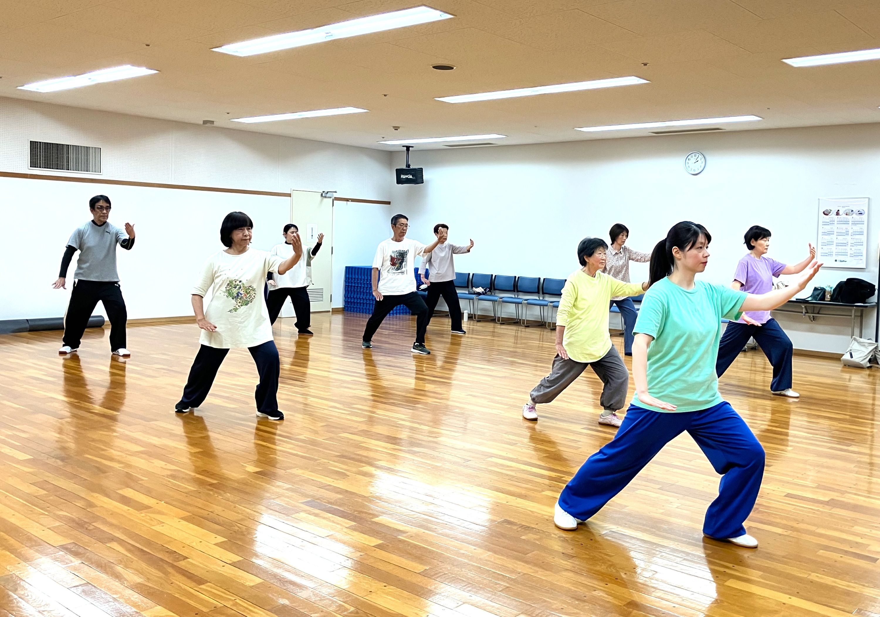 簡化二十四式 太極拳入門 (水曜)