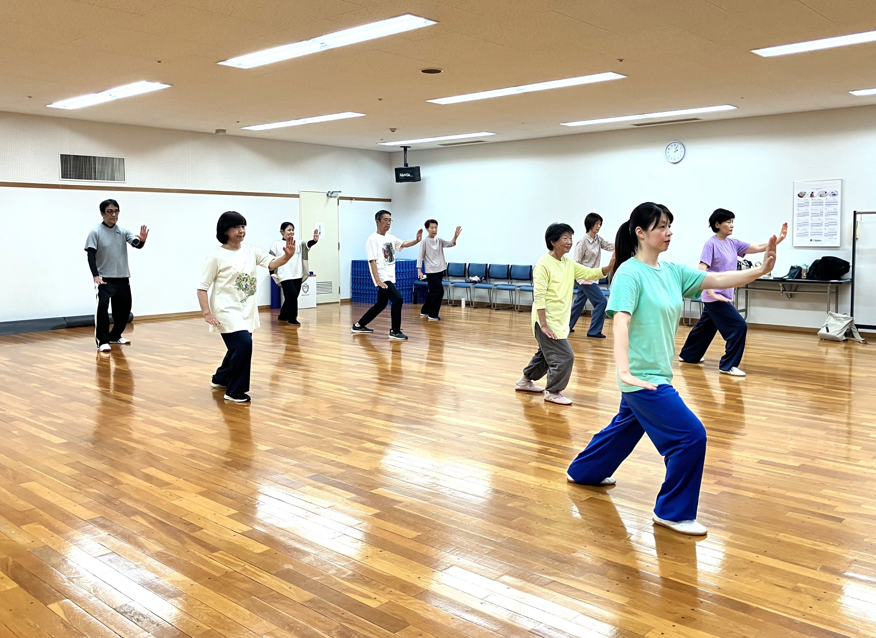 簡化二十四式 太極拳入門 (水曜)