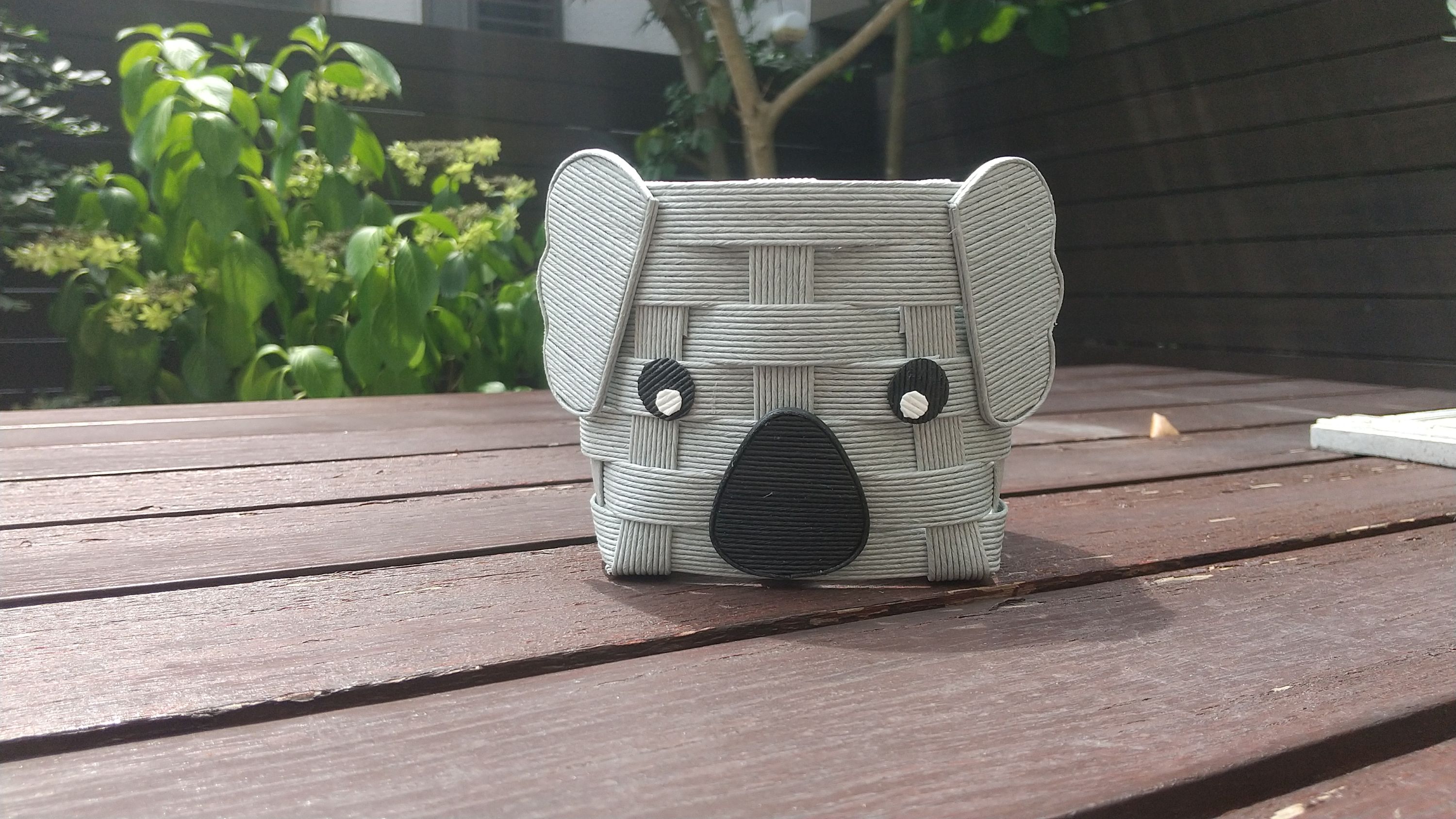 小1～ 動物カゴ作り 【日程】 8/5(水) 受講料2,530円 教材費770円