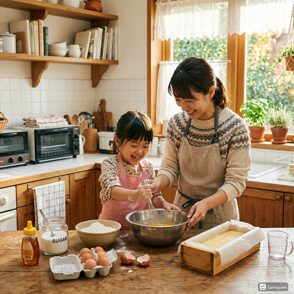 親子でカステラをつくってみよう 【登録事務手数料不要】夏の親子1Day