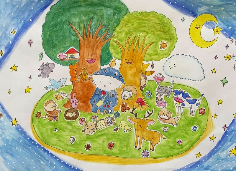みんなで楽しく こどもイラスト教室