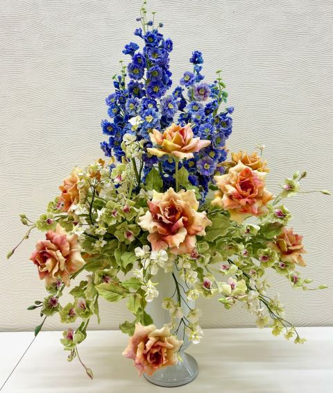 透き通る樹脂粘土の花 シースルー・クレイフラワー