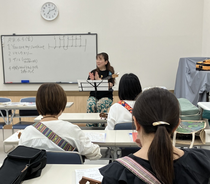 初心者向け 入門ウクレレ教室 夏の新講座 体験会6月19日17:50～18:50