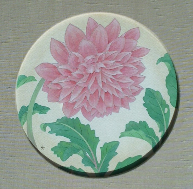108/日本画・アクリル画で楽しむ 花彩る絵画教室