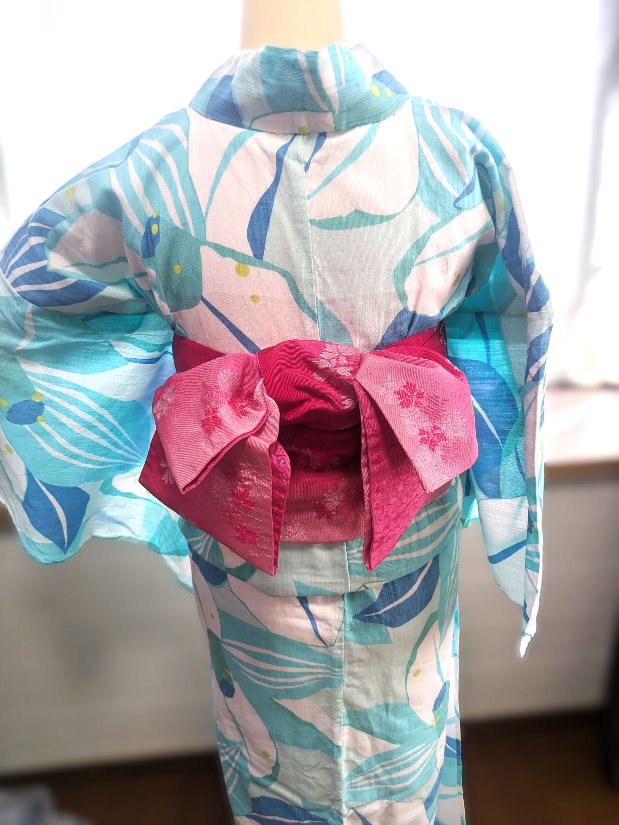 1DAY講座 7/18(土)きくずれしない浴衣の着方を学びましょう 一人で着られる浴衣 浴衣を着て花火を見に行こう