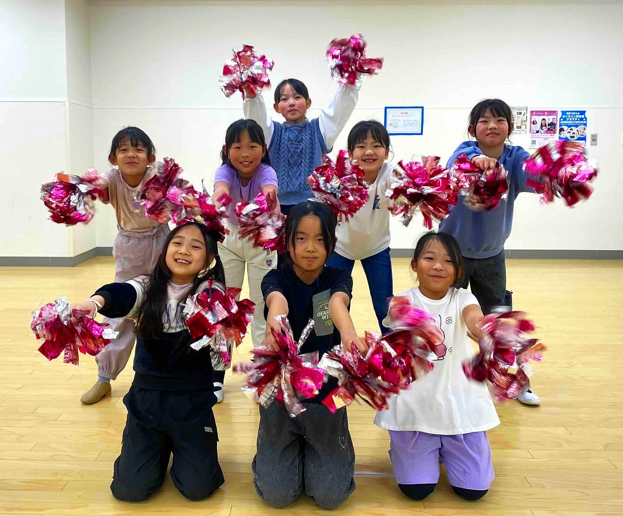 小学生クラス キッズチアダンス&バトン<小3～>