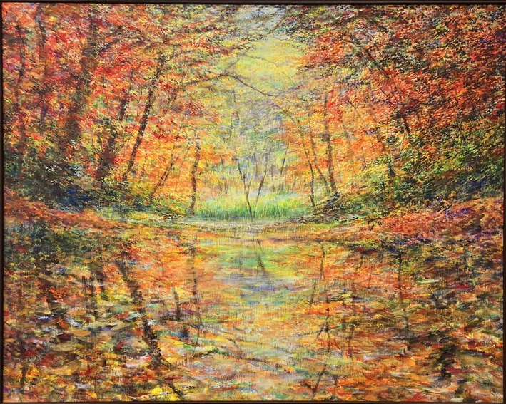 自由な画材で描く 水曜絵画