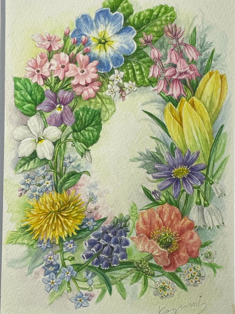 やさしい 水彩色鉛筆画 【秋の新講座 9/23・30(水)特別体験会】