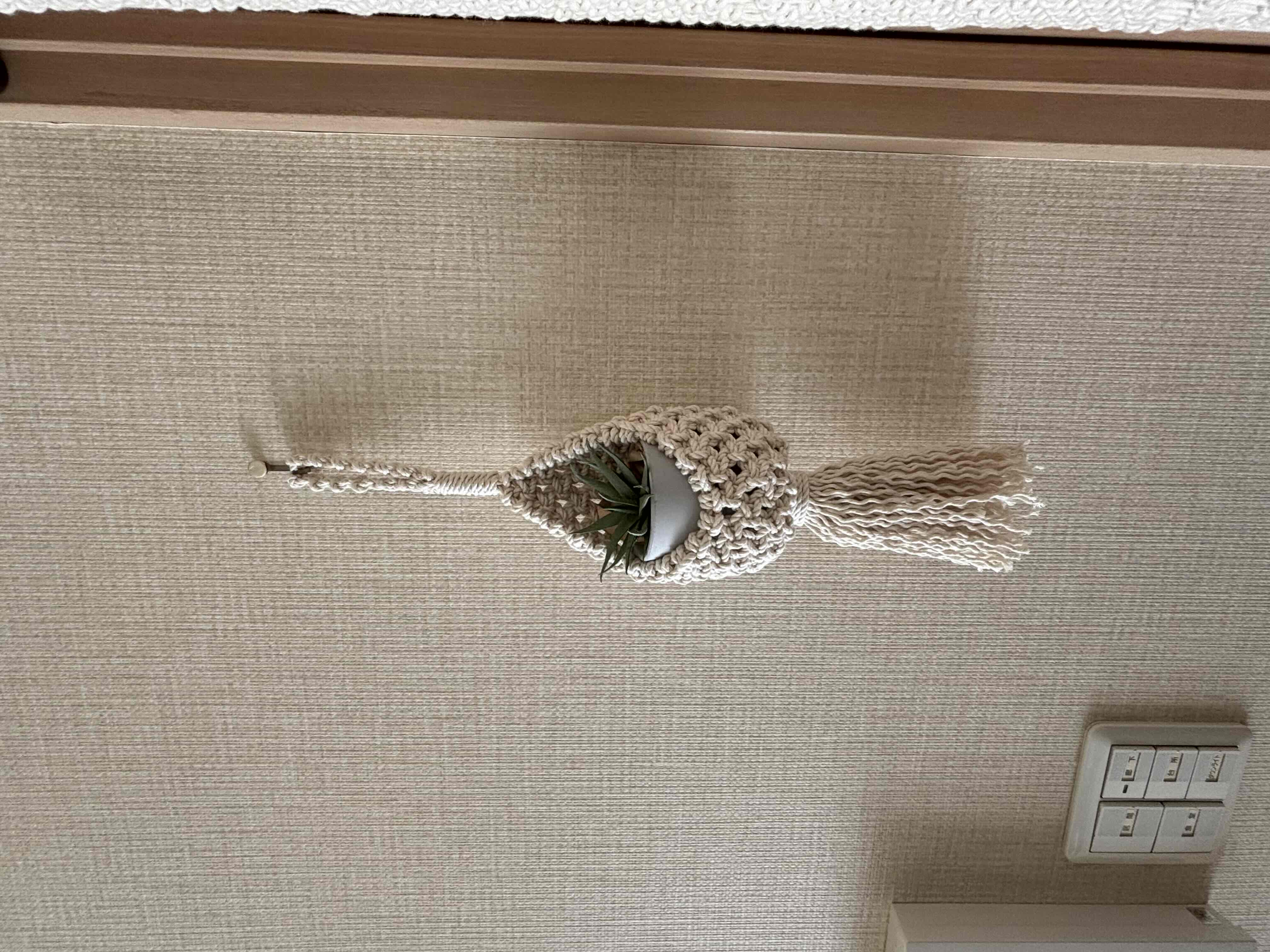 結びを楽しむマクラメ