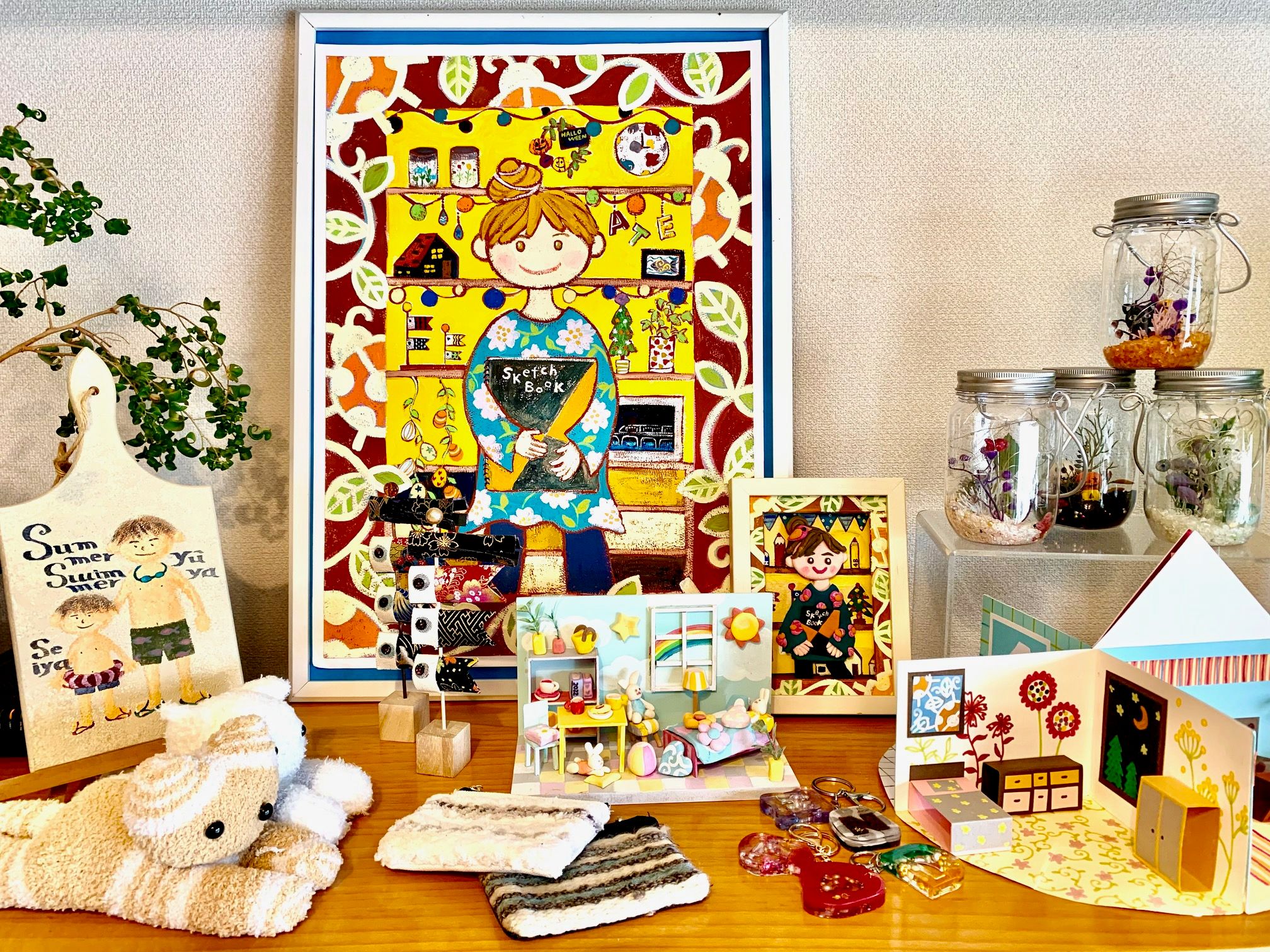 【秋の新講座】 絵画も工作も楽しく学ぼう 「こどものアトリエ」 9/7・21・10/5・19(月) 特別体験会550円