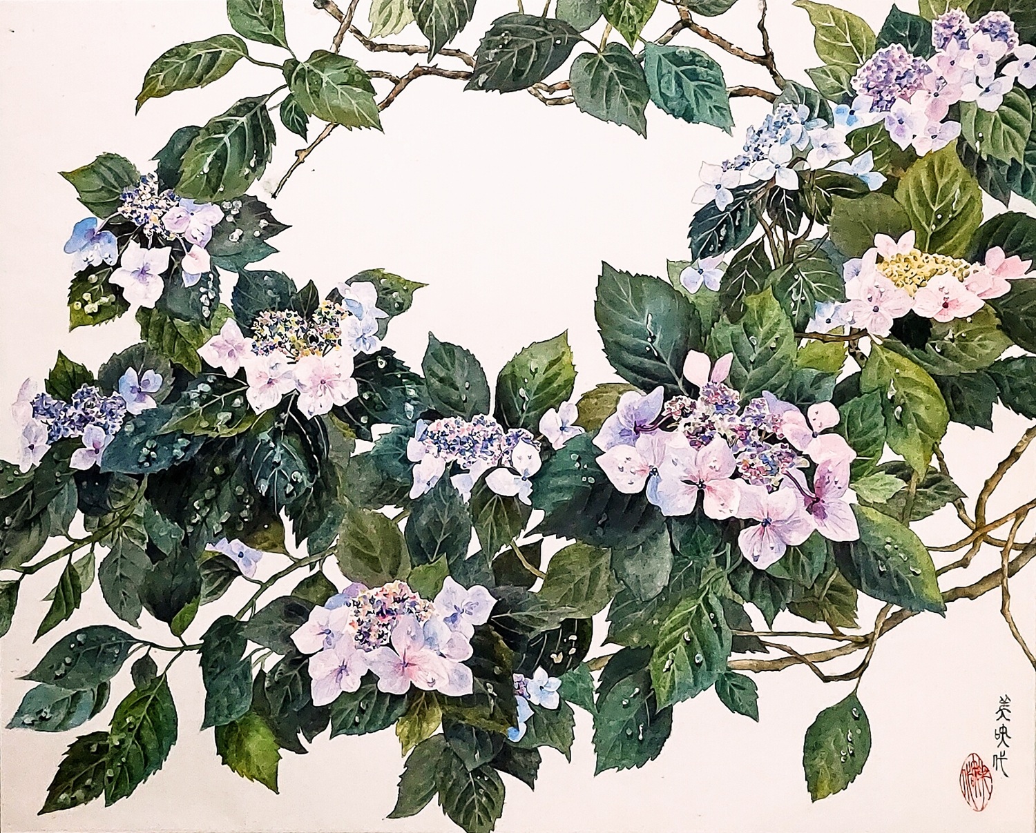 自分のペースで描ける 季節を楽しむ水墨画・墨彩画 秋の新講座 9/28(月)特別体験会
