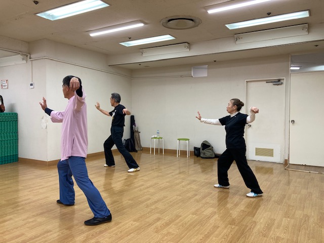 一楽庵の 気功太極拳
